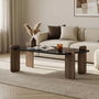 Nordure Mesa de Café Lotus y Venezia Walnut